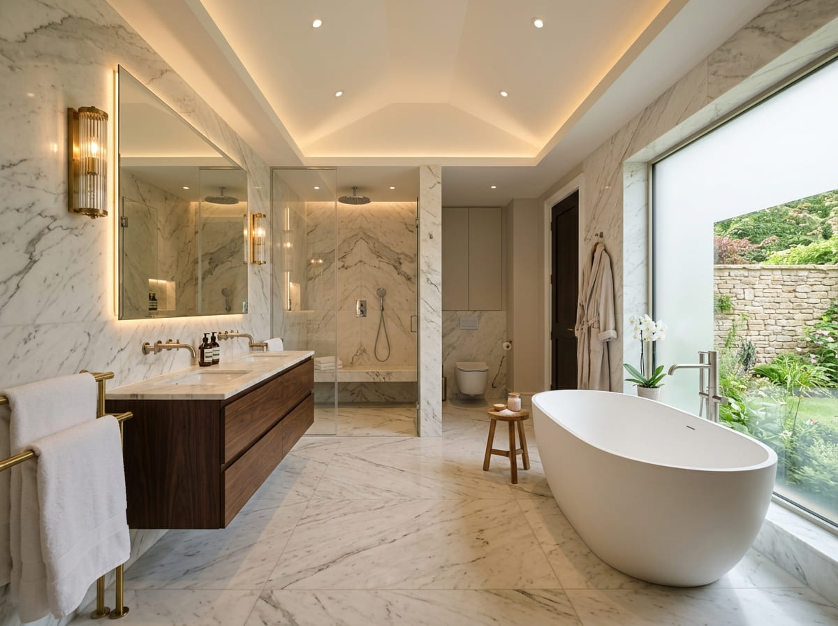 Custom Bathroom Renovation in Alba