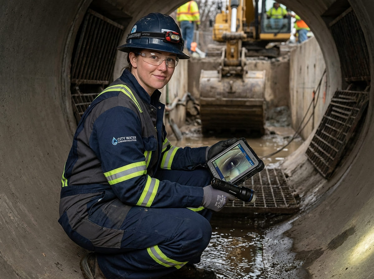 Sewer Line Inspection & Replacement in Alba